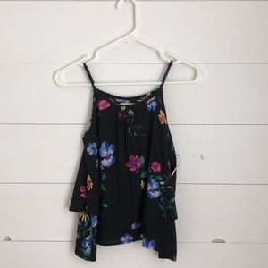 Floral print cami tank